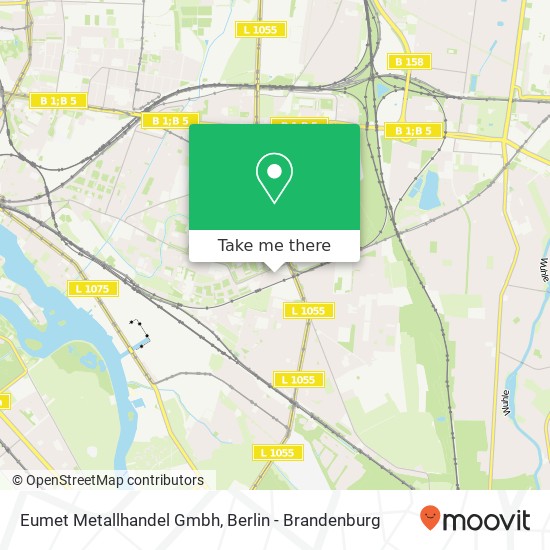 Eumet Metallhandel Gmbh map