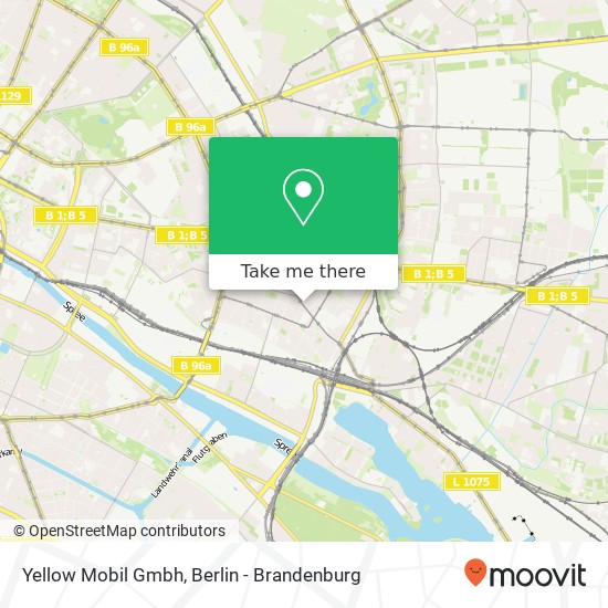 Yellow Mobil Gmbh map
