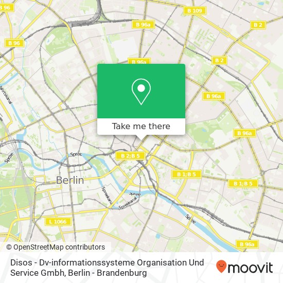 Disos - Dv-informationssysteme Organisation Und Service Gmbh map