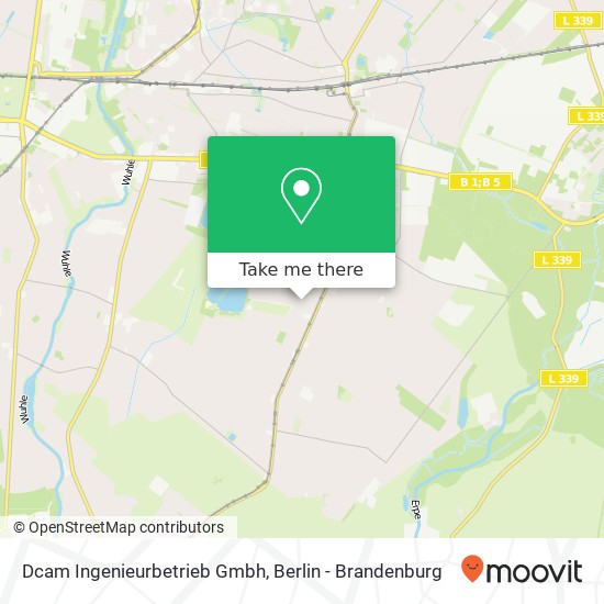 Dcam Ingenieurbetrieb Gmbh map