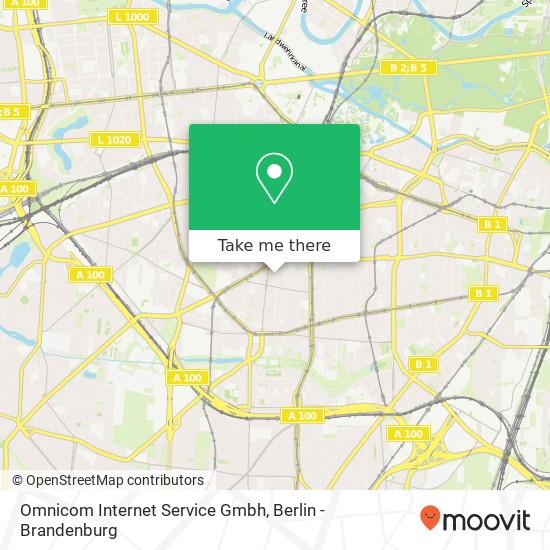 Omnicom Internet Service Gmbh map