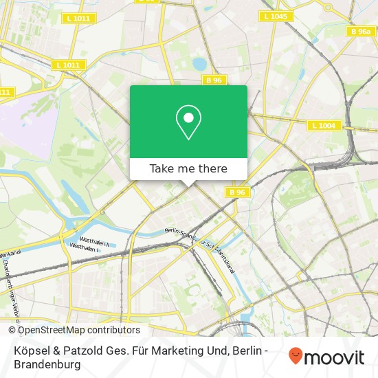 Köpsel & Patzold Ges. Für Marketing Und map