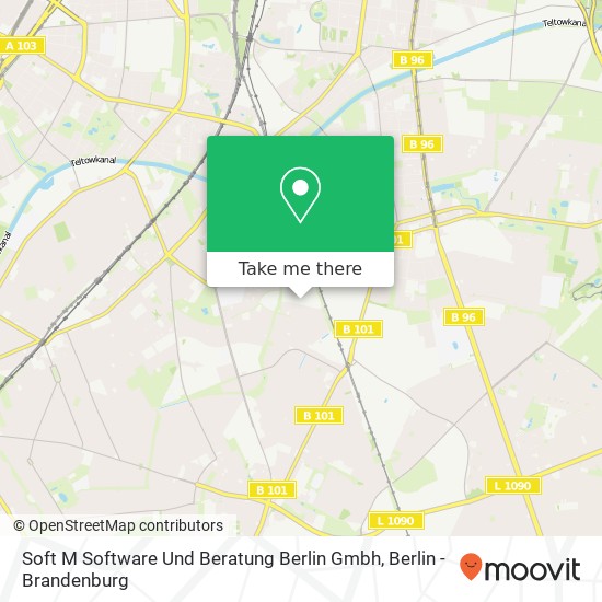 Soft M Software Und Beratung Berlin Gmbh map