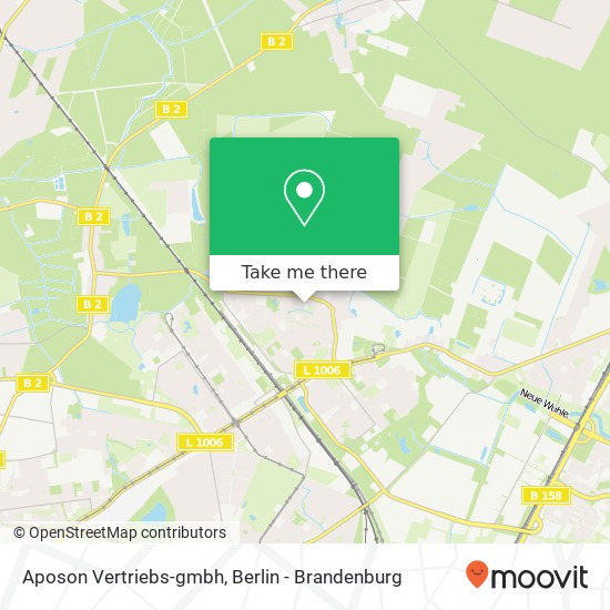 Aposon Vertriebs-gmbh map