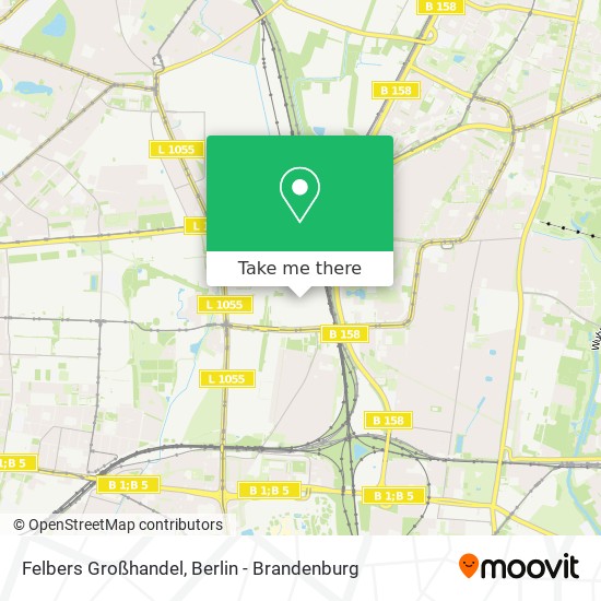 Felbers Großhandel map