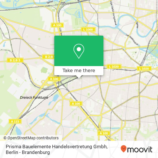 Prisma Bauelemente Handelsvertretung Gmbh map