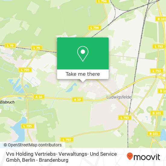 Vvs Holding Vertriebs- Verwaltungs- Und Service Gmbh map