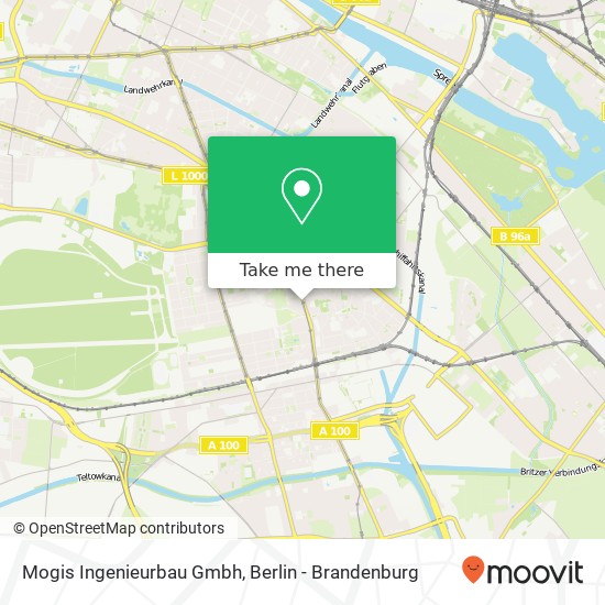 Mogis Ingenieurbau Gmbh map