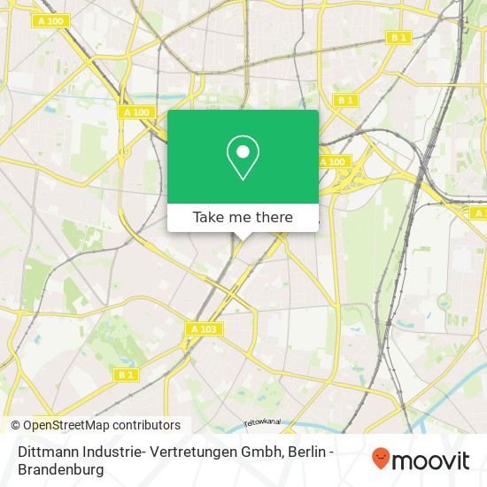 Dittmann Industrie- Vertretungen Gmbh map