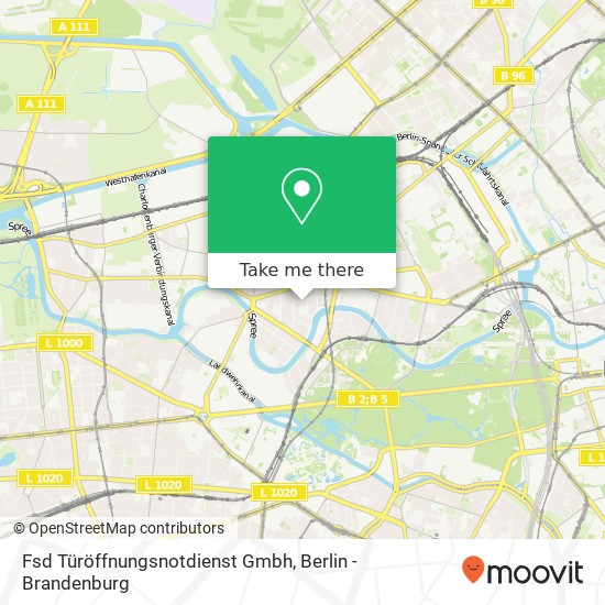 Fsd Türöffnungsnotdienst Gmbh map