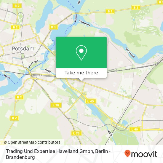 Trading Und Expertise Havelland Gmbh map