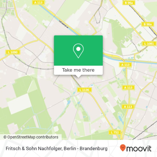 Fritsch & Sohn Nachfolger map
