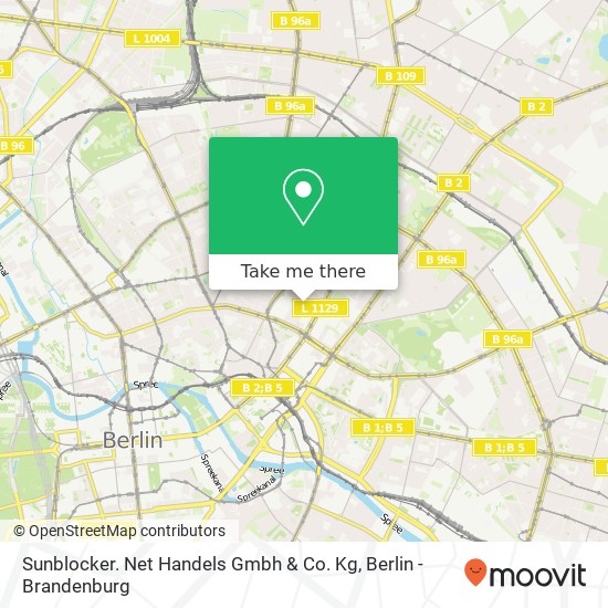 Sunblocker. Net Handels Gmbh & Co. Kg map