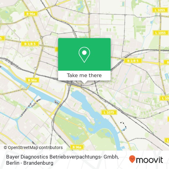 Bayer Diagnostics Betriebsverpachtungs- Gmbh map