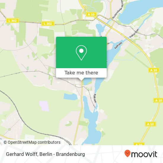 Карта Gerhard Wolff