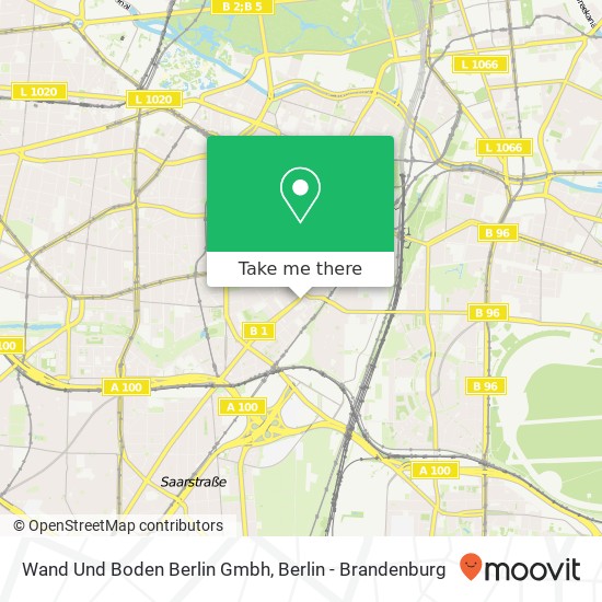 Wand Und Boden Berlin Gmbh map