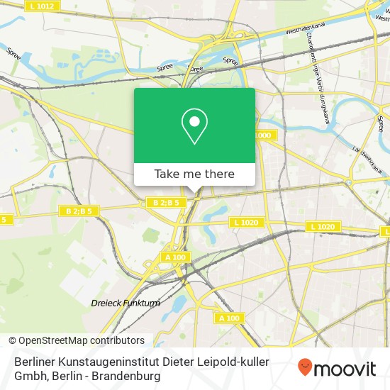 Berliner Kunstaugeninstitut Dieter Leipold-kuller Gmbh map