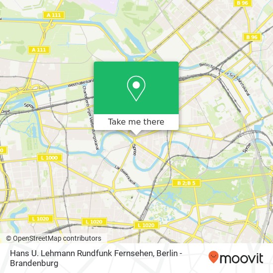 Hans U. Lehmann Rundfunk Fernsehen map