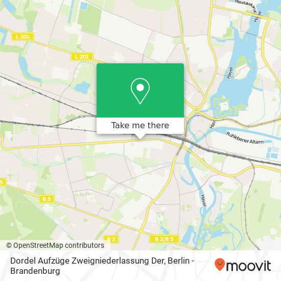 Dordel Aufzüge Zweigniederlassung Der map