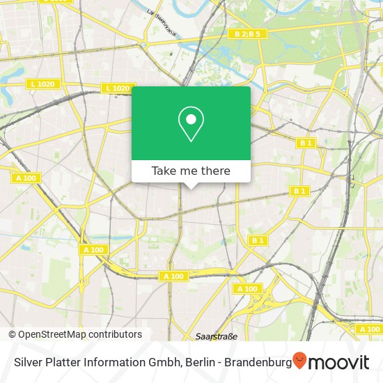 Silver Platter Information Gmbh map