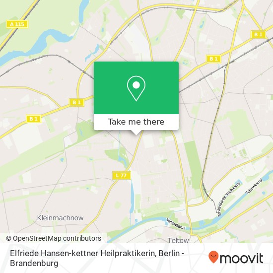 Карта Elfriede Hansen-kettner Heilpraktikerin