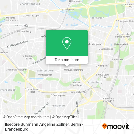 Ilsedore Buhmann Angelina Zöllner map