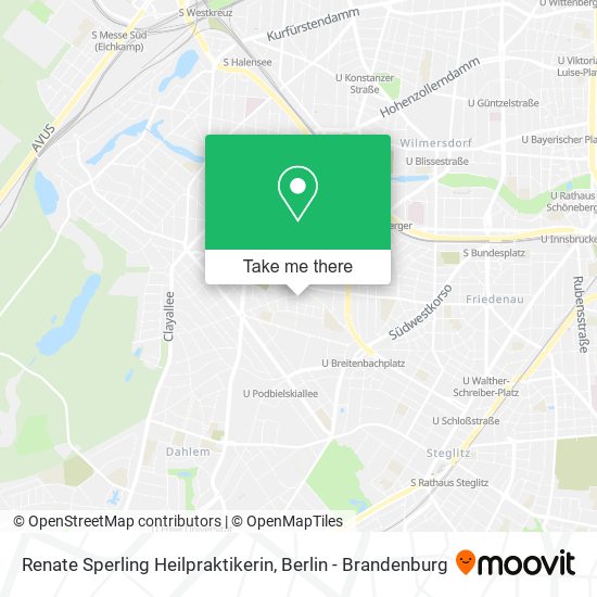 Renate Sperling Heilpraktikerin map