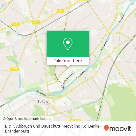 B & K Abbruch Und Bauschutt- Recycling Kg map