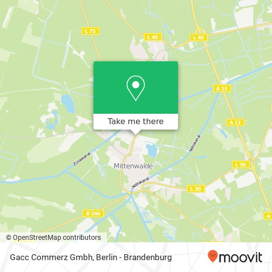 Gacc Commerz Gmbh map