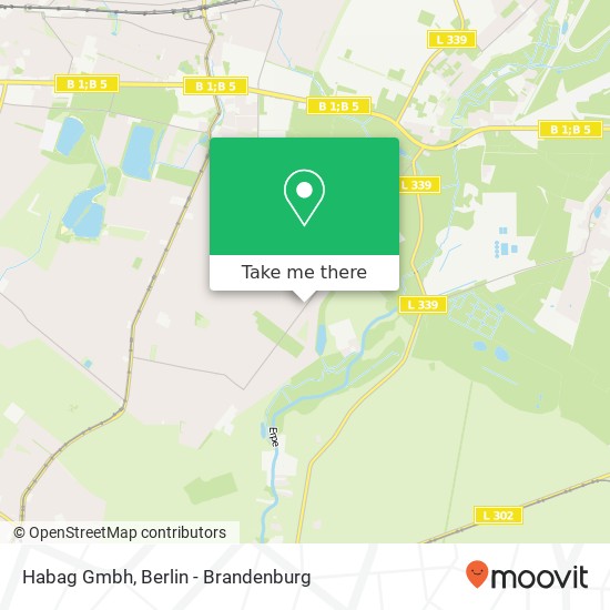 Habag Gmbh map