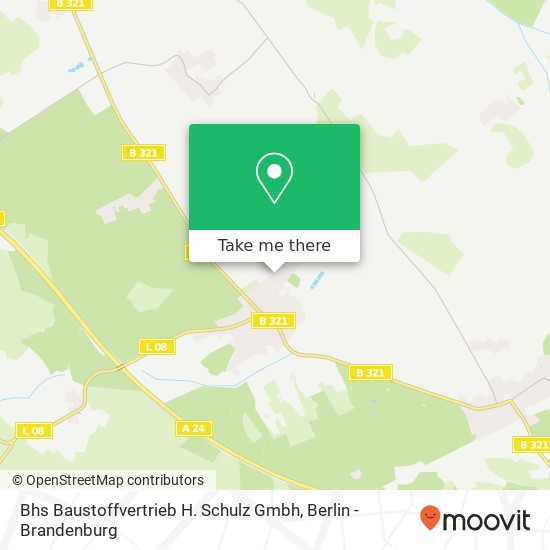 Bhs Baustoffvertrieb H. Schulz Gmbh map