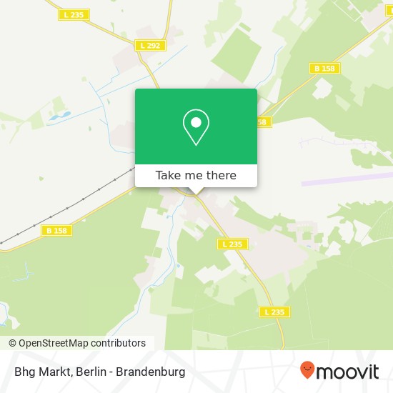 Bhg Markt map