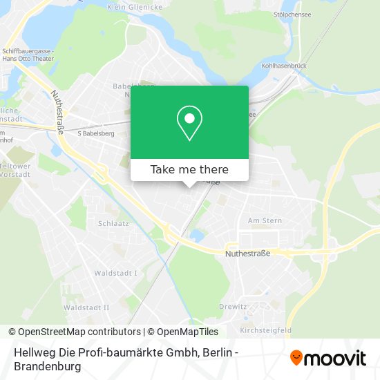 Hellweg Die Profi-baumärkte Gmbh map