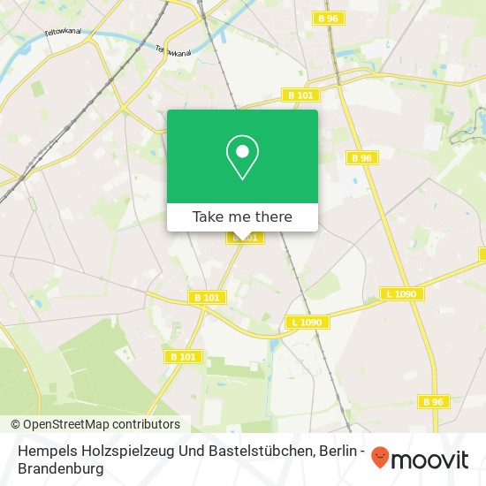 Hempels Holzspielzeug Und Bastelstübchen map