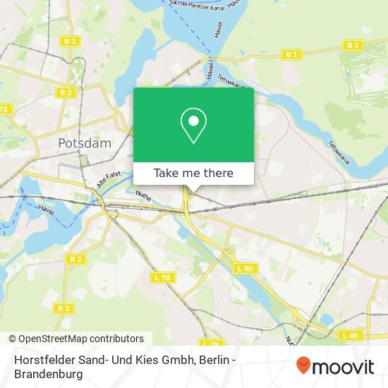 Horstfelder Sand- Und Kies Gmbh map