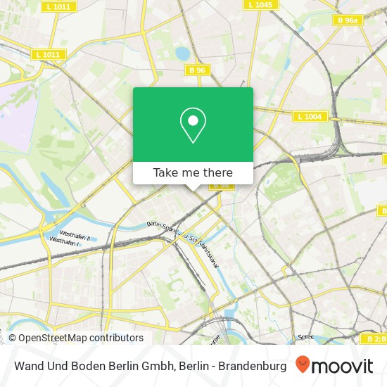 Wand Und Boden Berlin Gmbh map