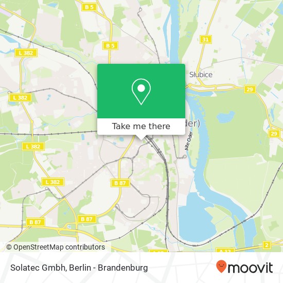 Solatec Gmbh map