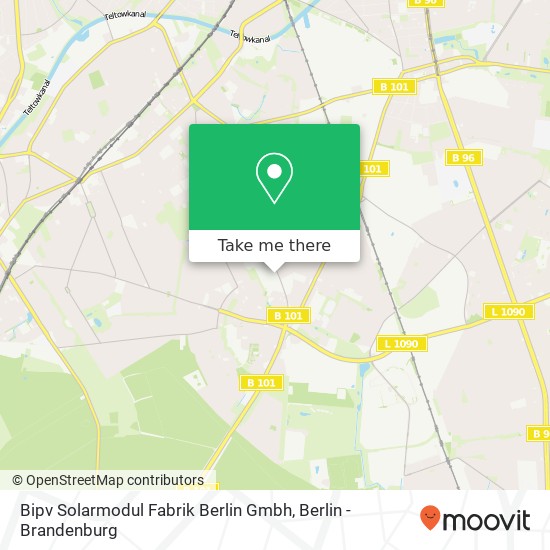 Bipv Solarmodul Fabrik Berlin Gmbh map