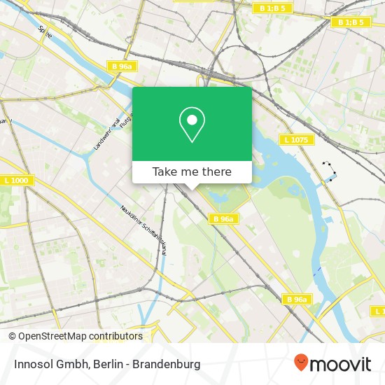 Innosol Gmbh map