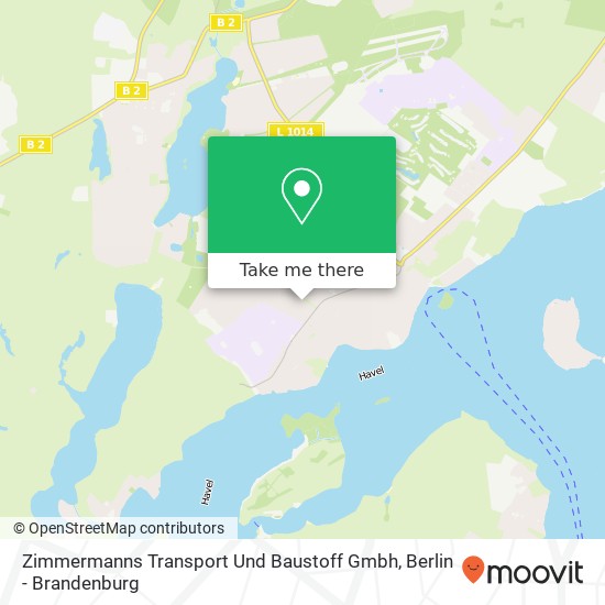 Zimmermanns Transport Und Baustoff Gmbh map