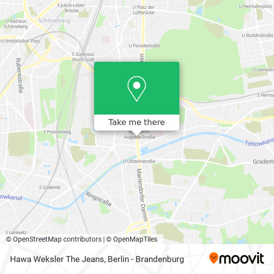 Hawa Weksler The Jeans map