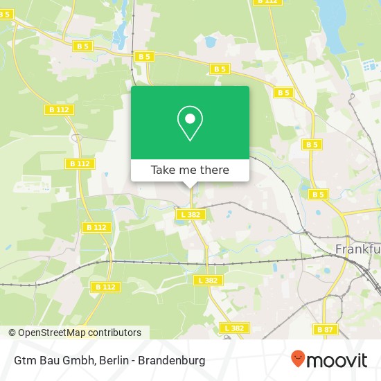 Gtm Bau Gmbh map