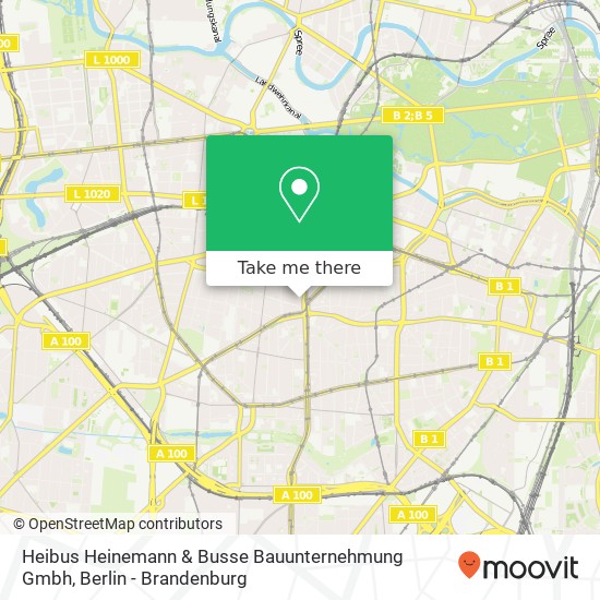 Heibus Heinemann & Busse Bauunternehmung Gmbh map