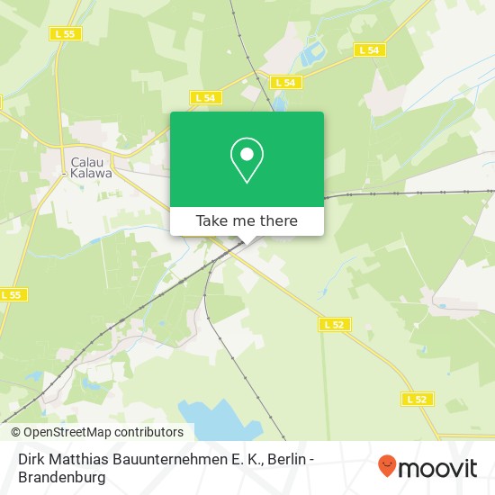 Dirk Matthias Bauunternehmen E. K. map
