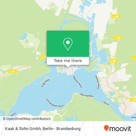 Kaak & Sohn Gmbh map