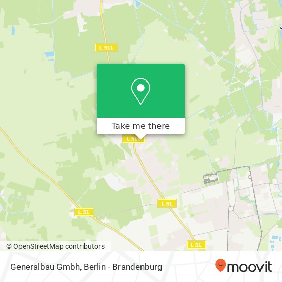 Generalbau Gmbh map