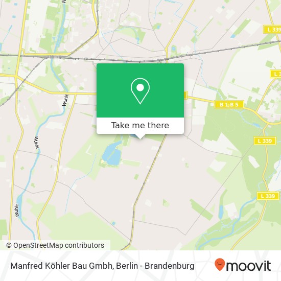 Manfred Köhler Bau Gmbh map