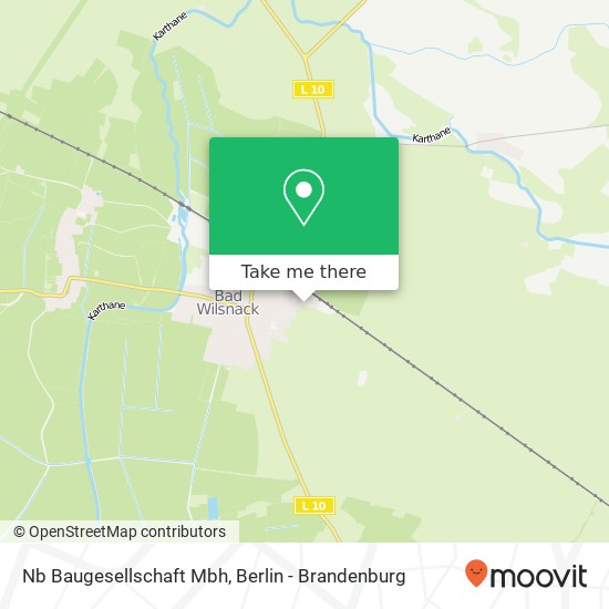Nb Baugesellschaft Mbh map