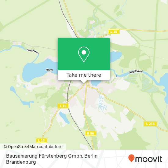 Bausanierung Fürstenberg Gmbh map