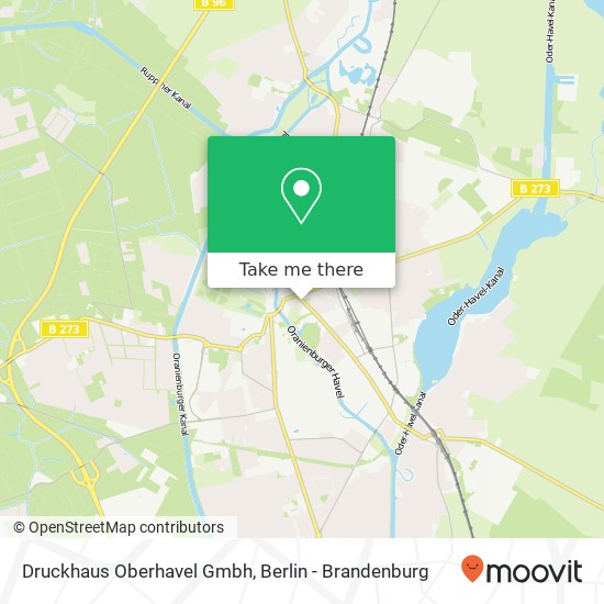 Druckhaus Oberhavel Gmbh map